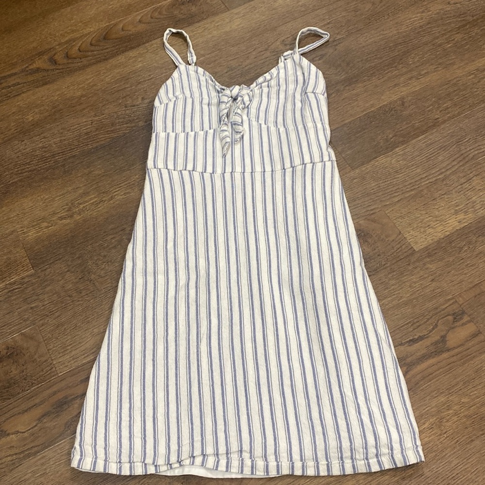 Hollister Blue & White Stripped Dress